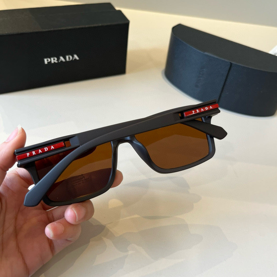 Prada Fashion Black Lens Sunglasses for Men & Women - 372099 - detail image 7