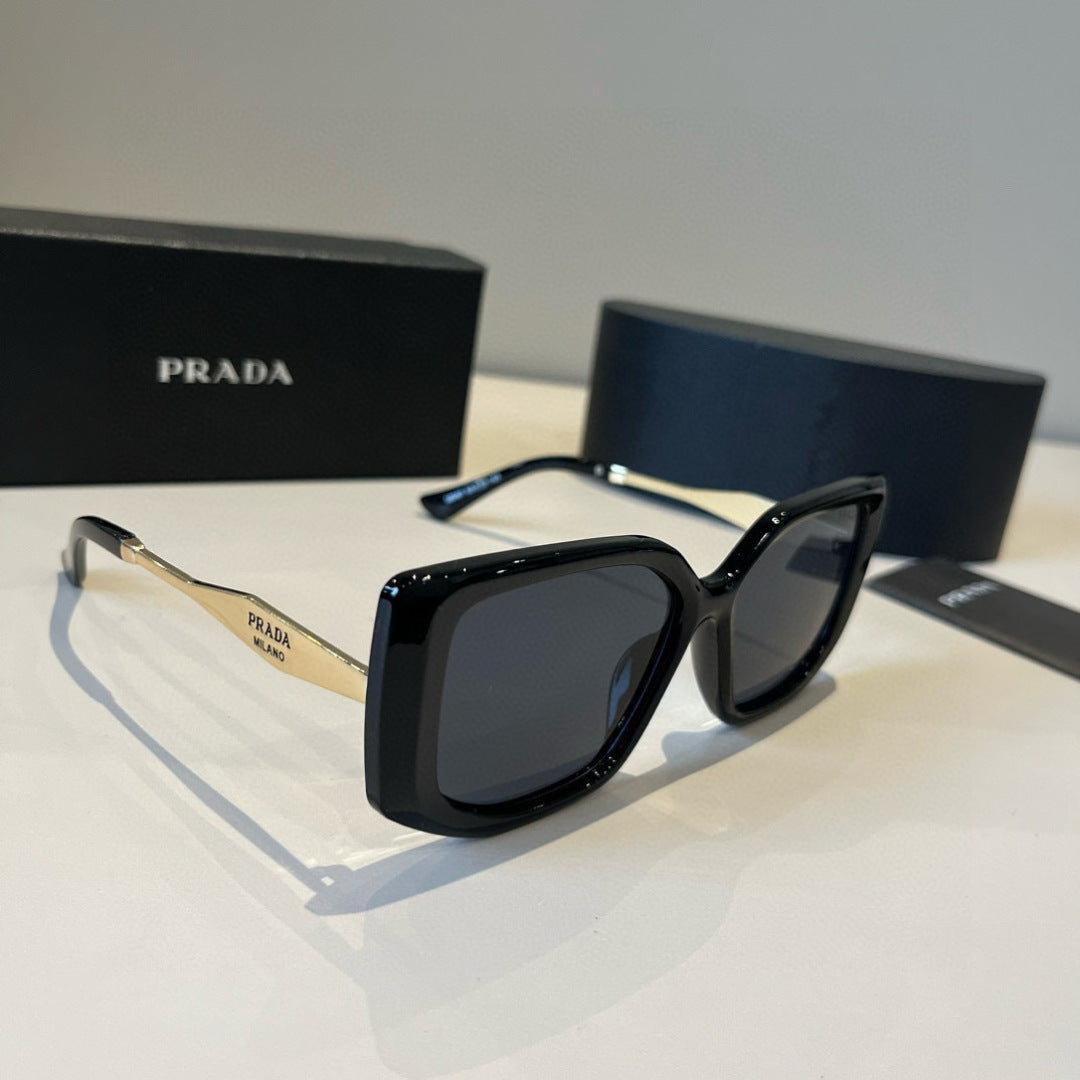 Prada Fashion Black Lens Sunglasses for Women - 372103