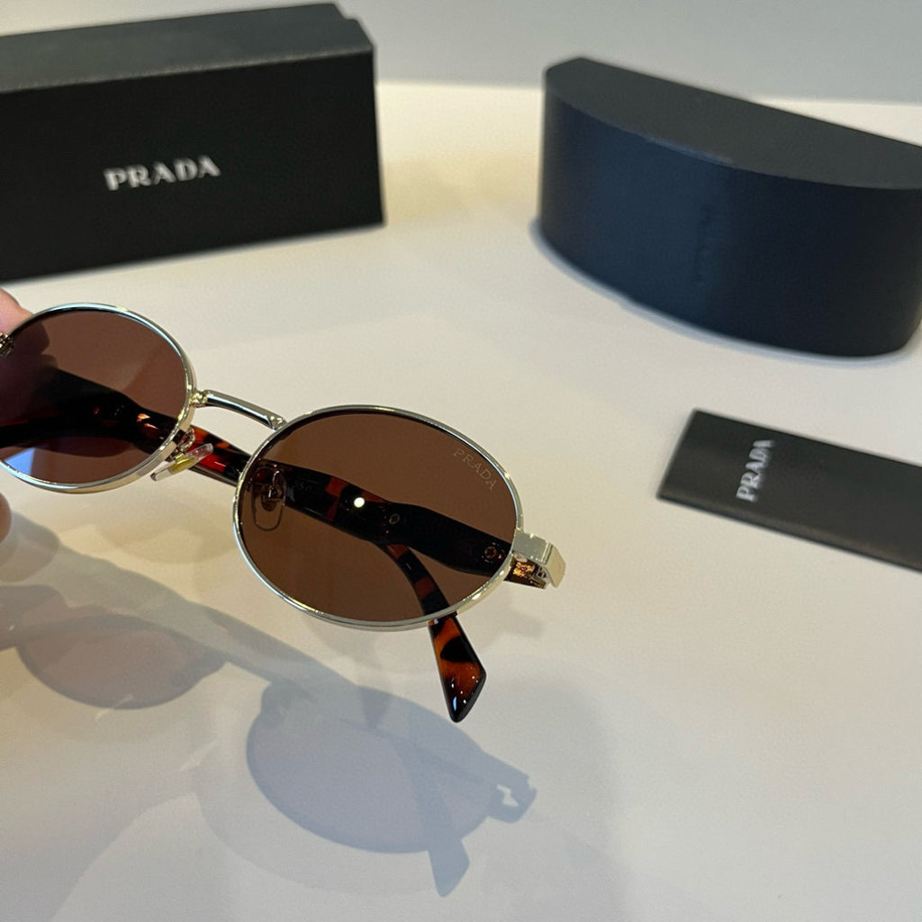 Prada Fashion Brown Lens Sunglasses for Men & Women - 372106 - detail image 5