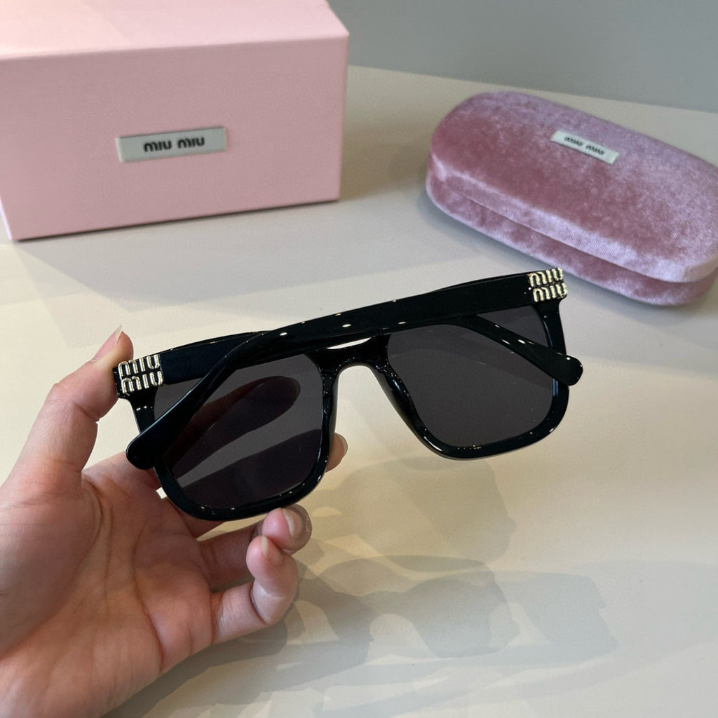 Miu Miu Fashion Black Lens Sunglasses for Men & Women - 487586 - detail image 8