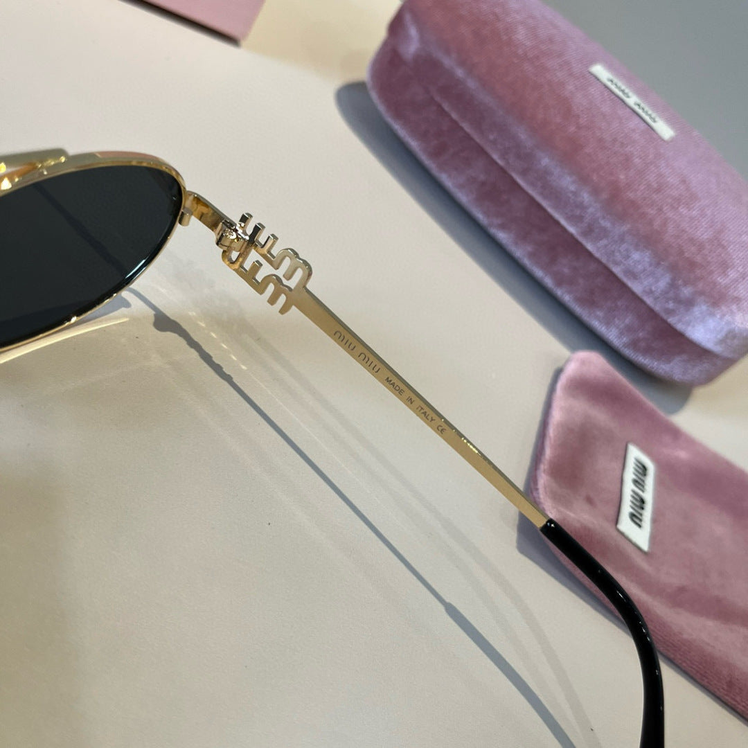 Miu Miu Metal Fashion Red Lens Sunglasses for Men & Women - 432567 - detail image 9