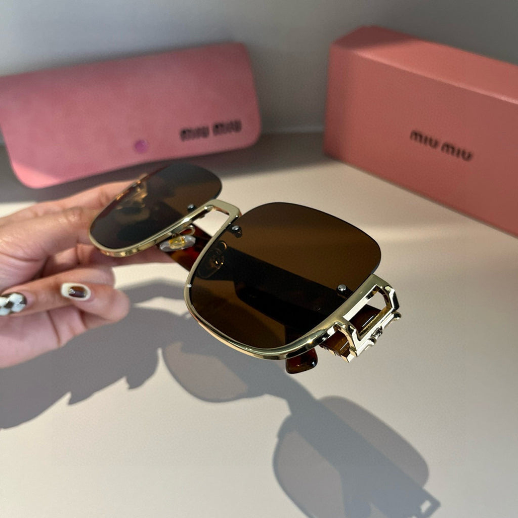 Miu Miu Fashion Brown Lens Sunglasses for Men & Women - 399153 - detail image 7
