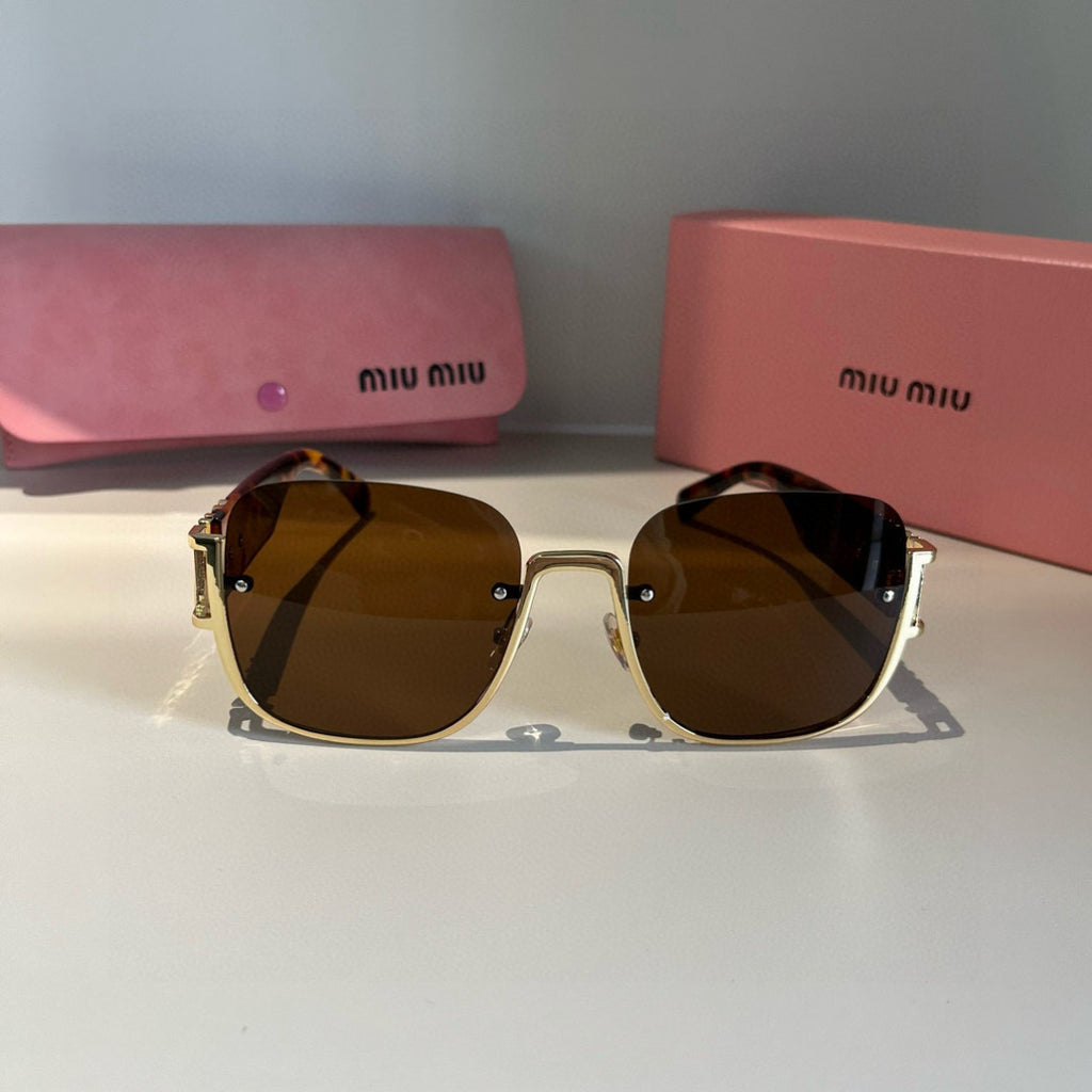 Miu Miu Fashion Brown Lens Sunglasses for Men & Women - 399153 - detail image 2
