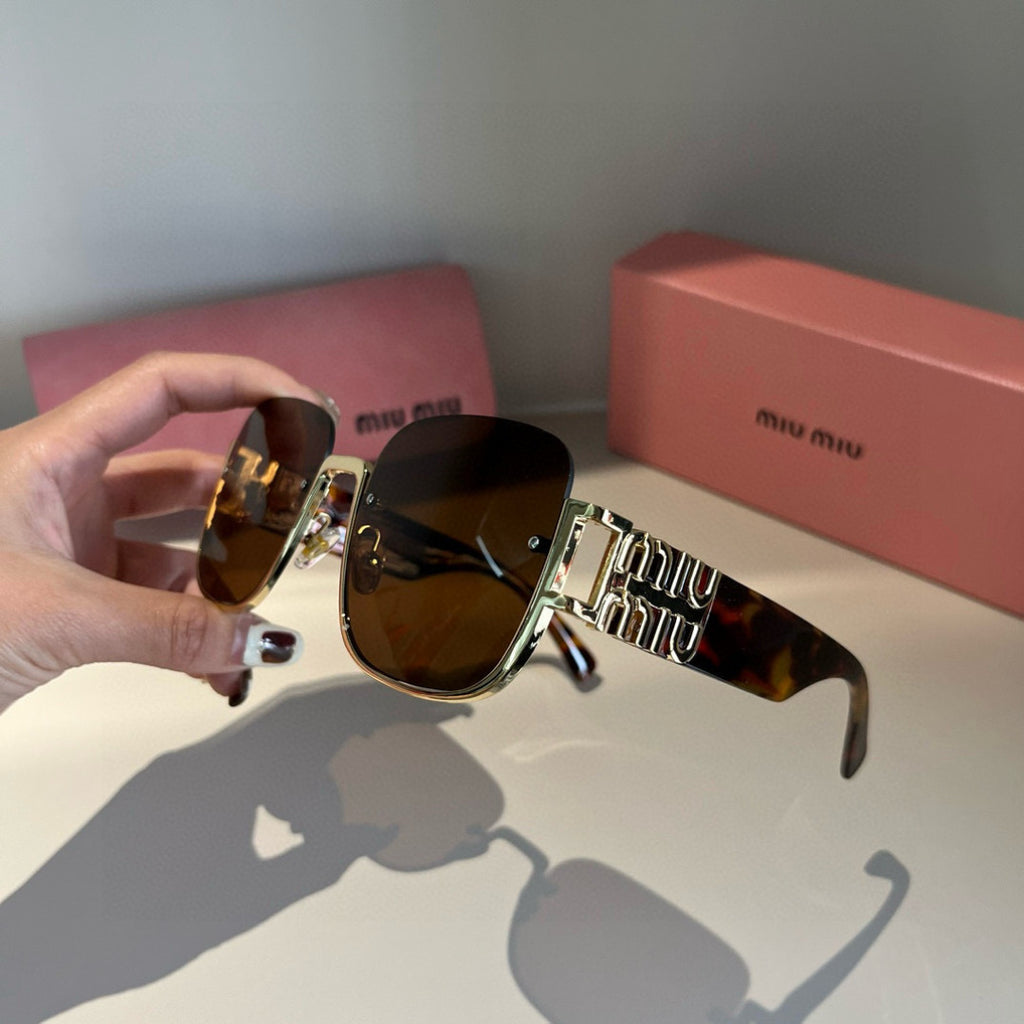 Miu Miu Fashion Brown Lens Sunglasses for Men & Women - 399153 - detail image 4