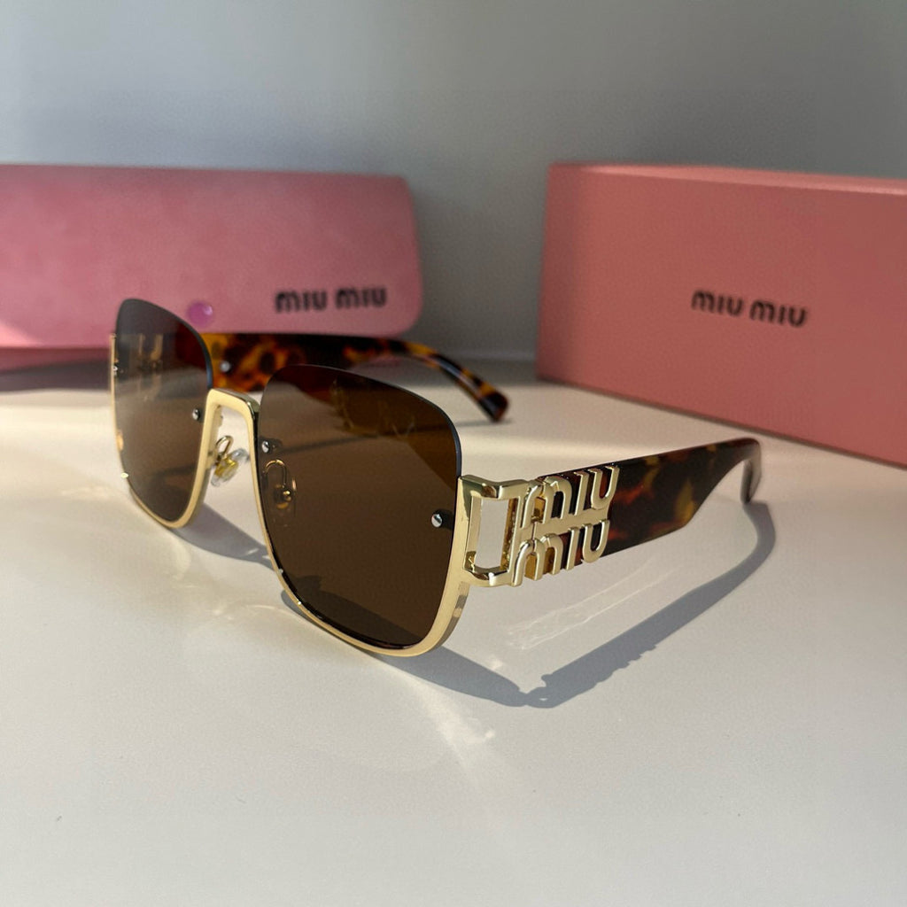 Miu Miu Fashion Brown Lens Sunglasses for Men & Women - 399153 - detail image 3