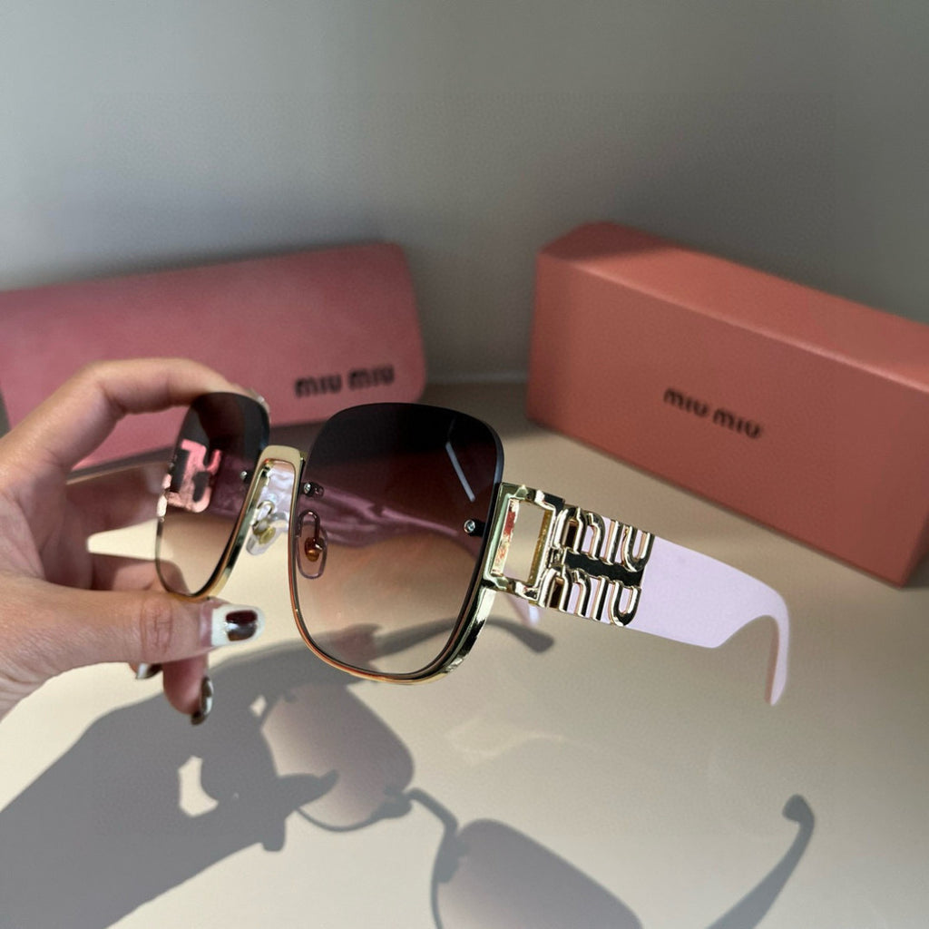 Miu Miu Fashion Brown Lens Sunglasses for Men & Women - 399154 - detail image 4