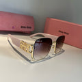 Miu Miu Fashion Brown Lens Sunglasses for Men & Women - 399154