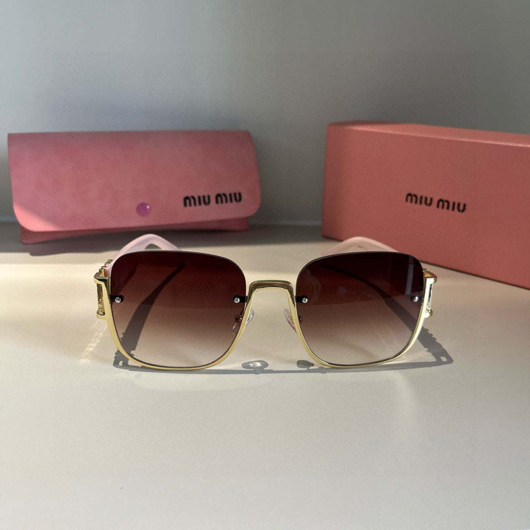 Miu Miu Fashion Brown Lens Sunglasses for Men & Women - 399154 - detail image 2