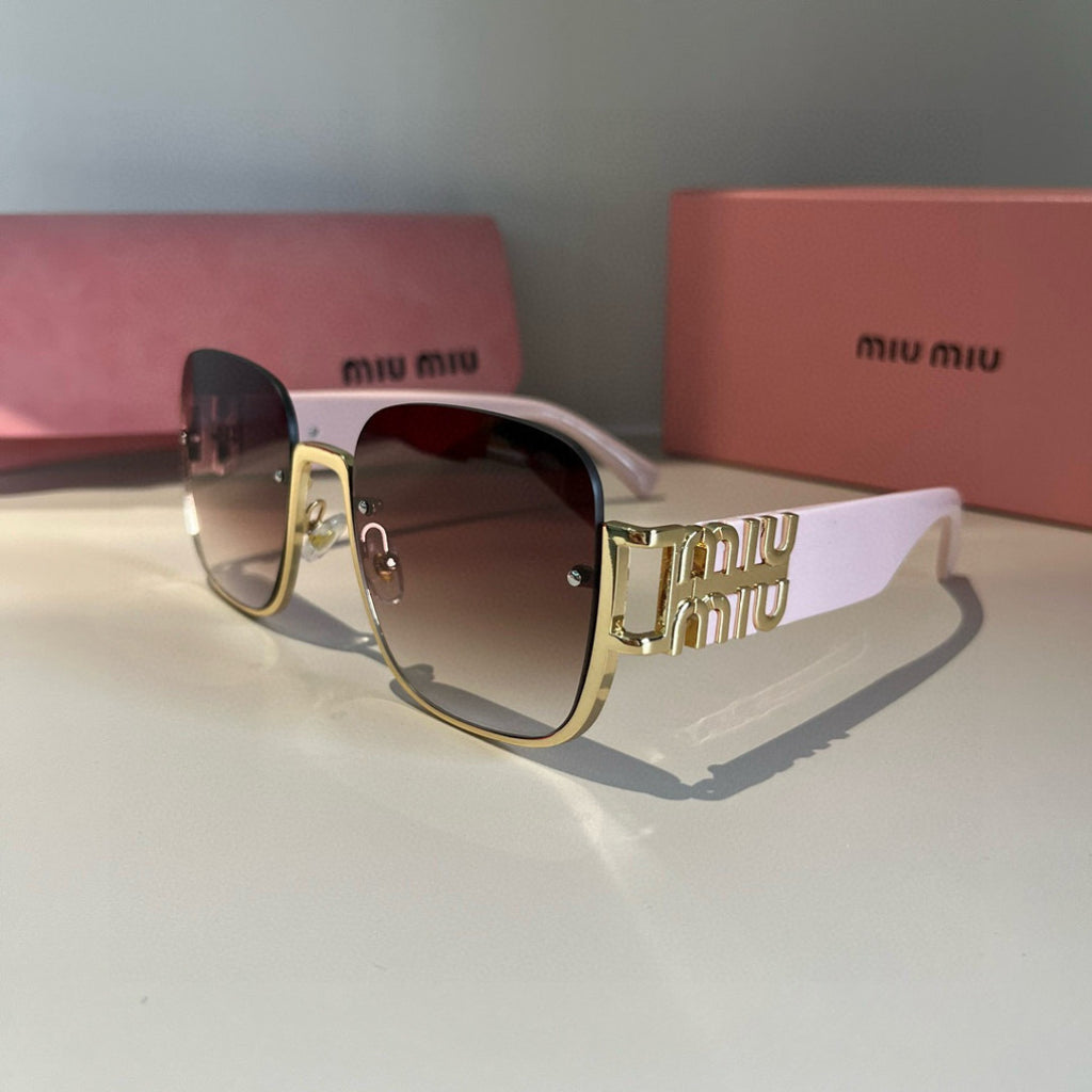 Miu Miu Fashion Brown Lens Sunglasses for Men & Women - 399154 - detail image 3