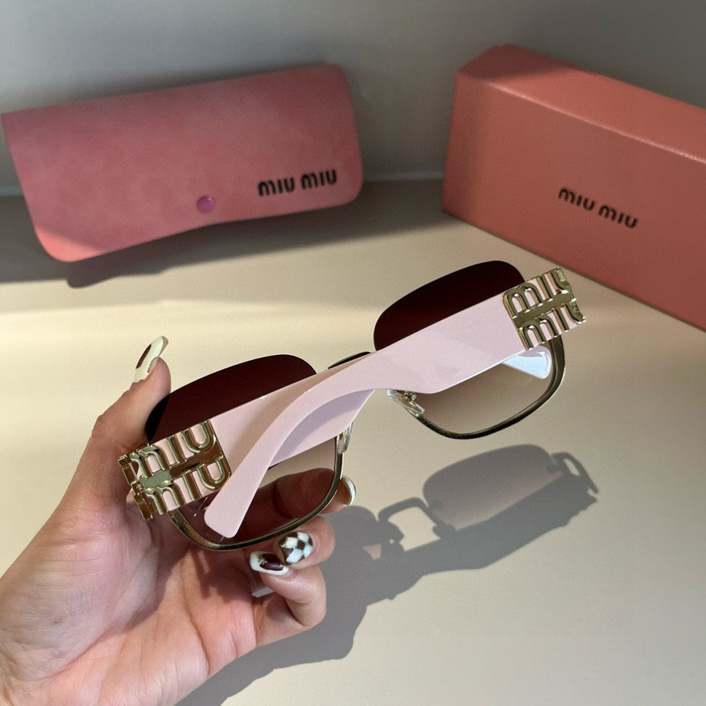 Miu Miu Fashion Brown Lens Sunglasses for Men & Women - 399154 - detail image 5