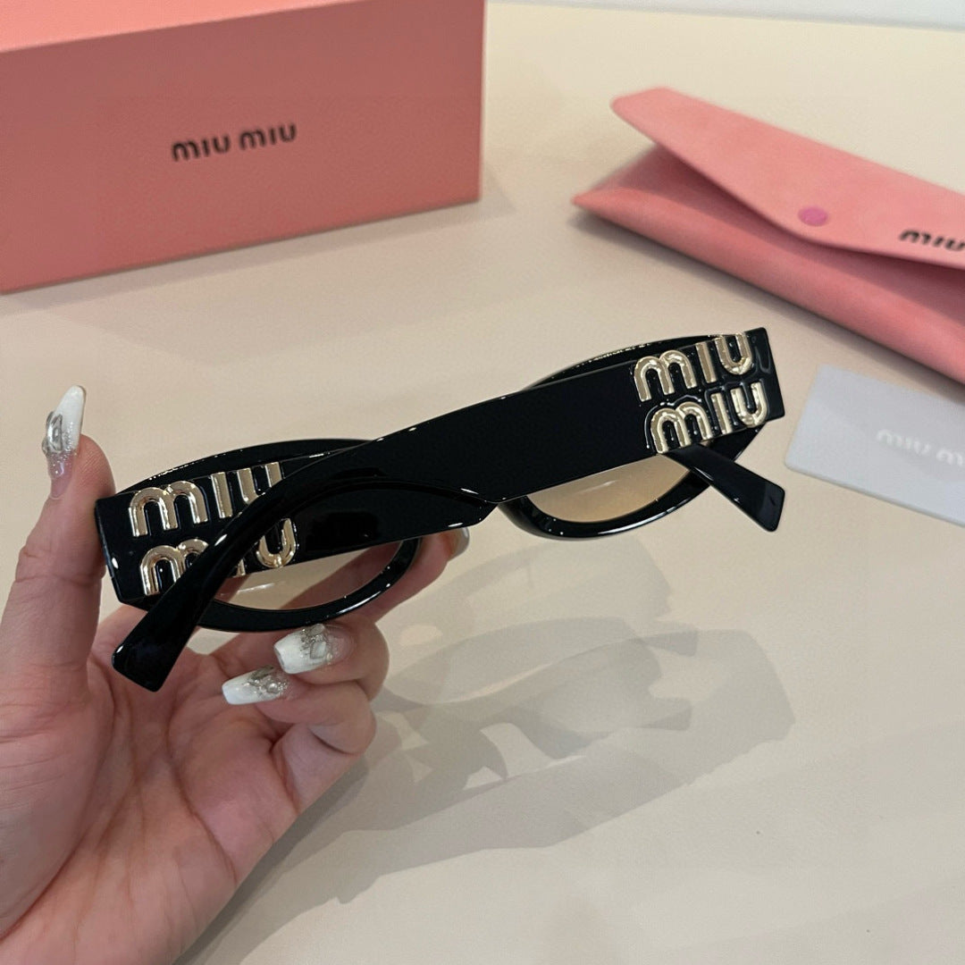 Miu Miu Cat-Eye Silver Lens Sunglasses for Men & Women - 382951 - detail image 6