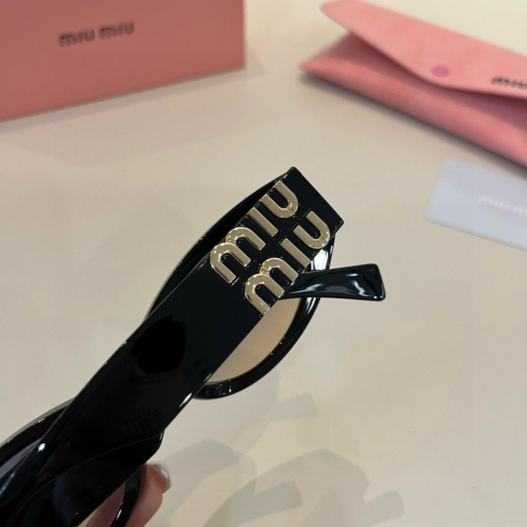 Miu Miu Cat-Eye Silver Lens Sunglasses for Men & Women - 382951 - detail image 7