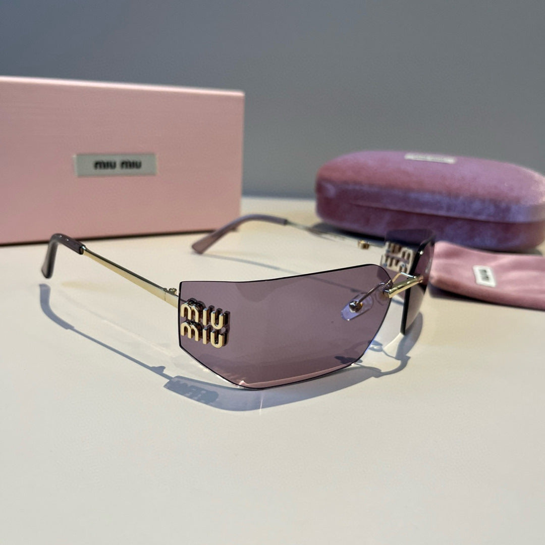 Miu Miu Fashion Gray Lens Sunglasses for Men & Women - 382952