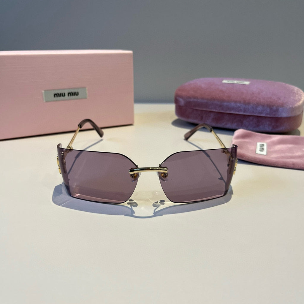Miu Miu Fashion Gray Lens Sunglasses for Men & Women - 382952 - detail image 2