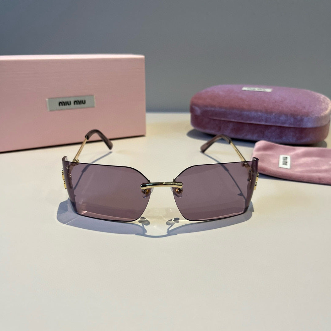 Miu Miu Fashion Gray Lens Sunglasses for Men & Women - 382952 - detail image 2