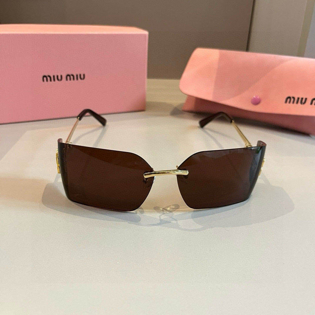 Miu Miu Fashion Brown Lens Sunglasses for Men & Women - 382954 - detail image 2