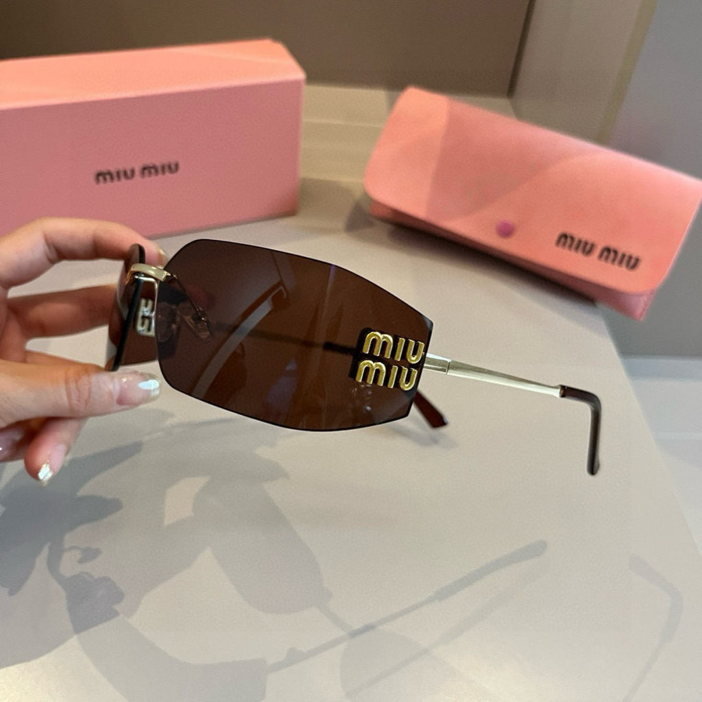 Miu Miu Fashion Brown Lens Sunglasses for Men & Women - 382954 - detail image 5
