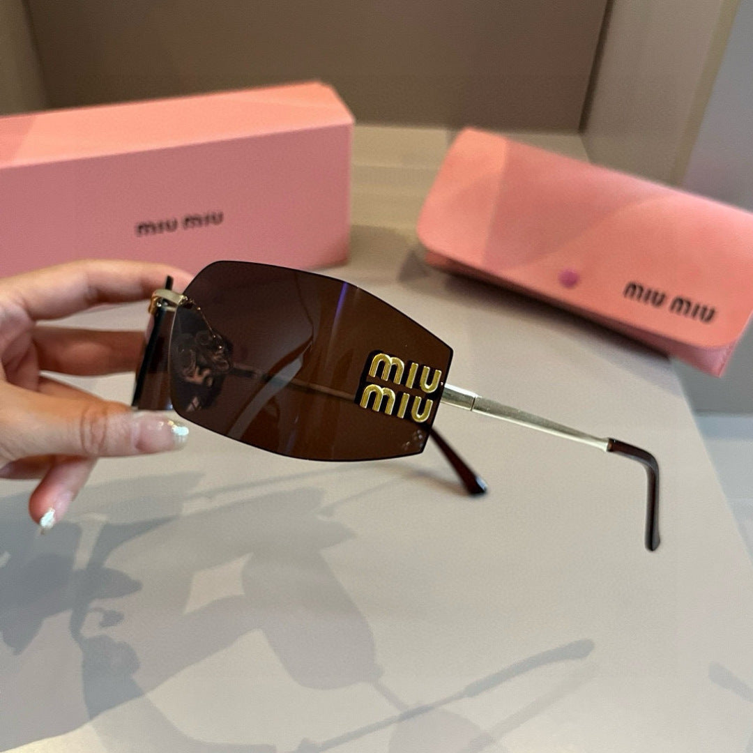 Miu Miu Fashion Brown Lens Sunglasses for Men & Women - 382954 - detail image 4
