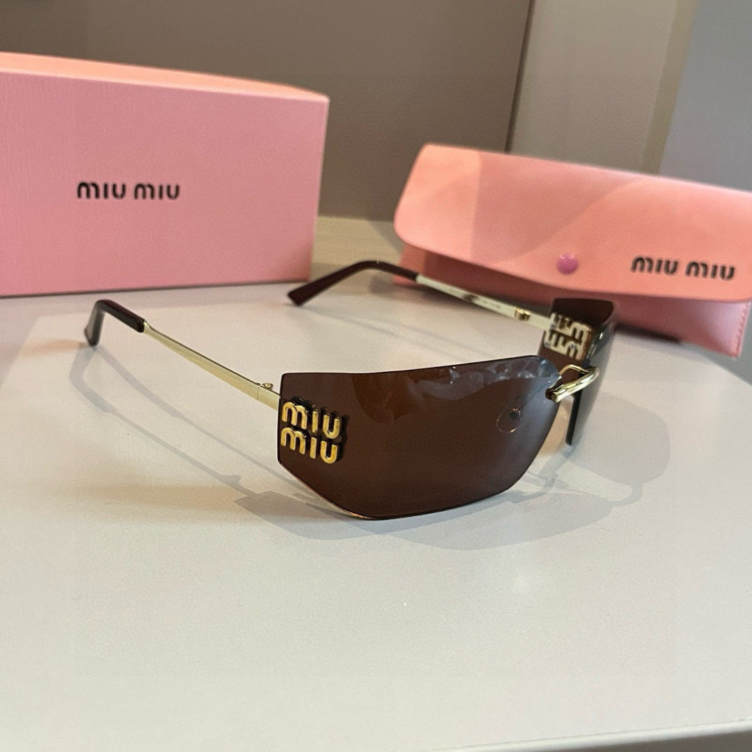 Miu Miu Fashion Brown Lens Sunglasses for Men & Women - 382954