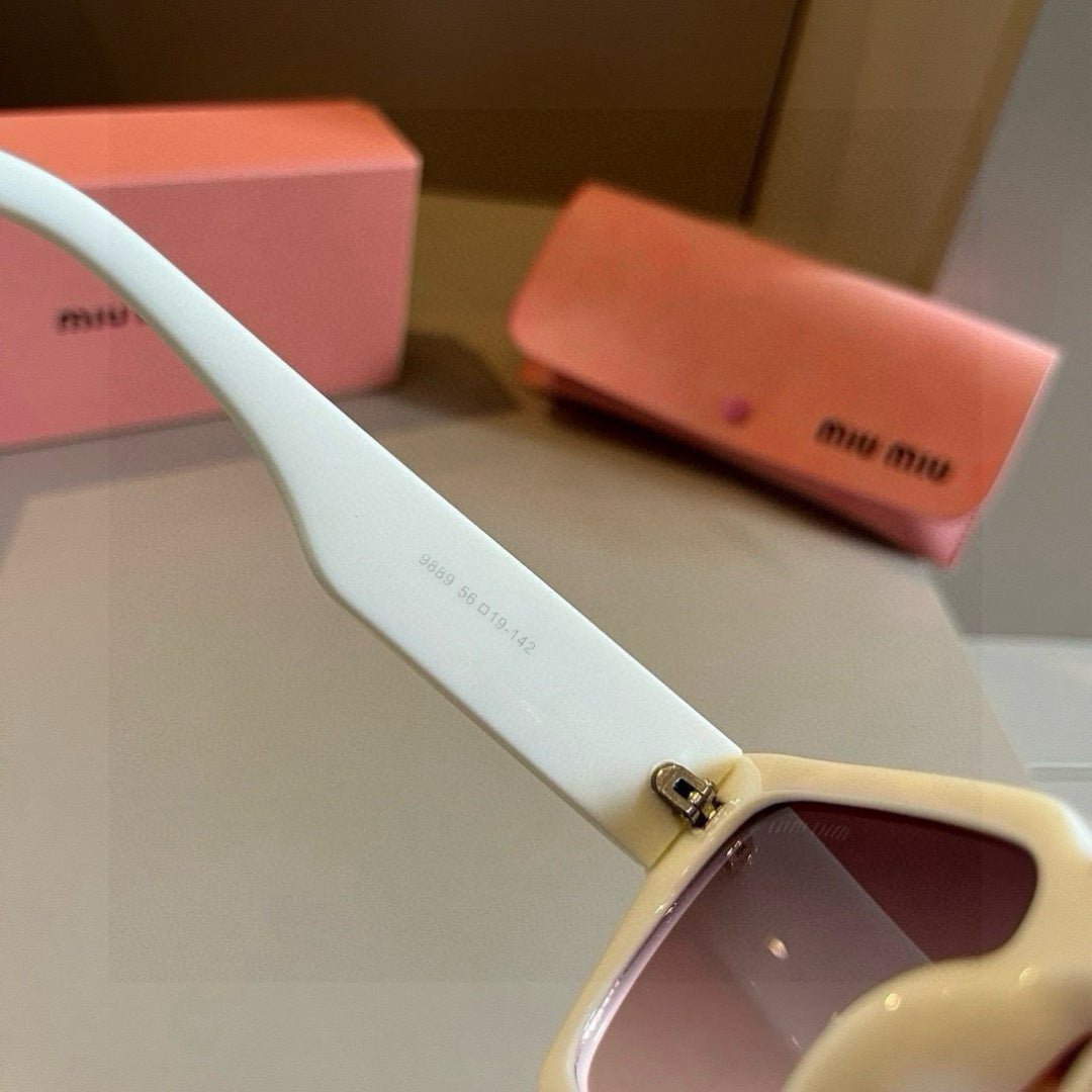 Miu Miu SMUO7S Square Brown Lens Sunglasses for Men & Women - detail image 8