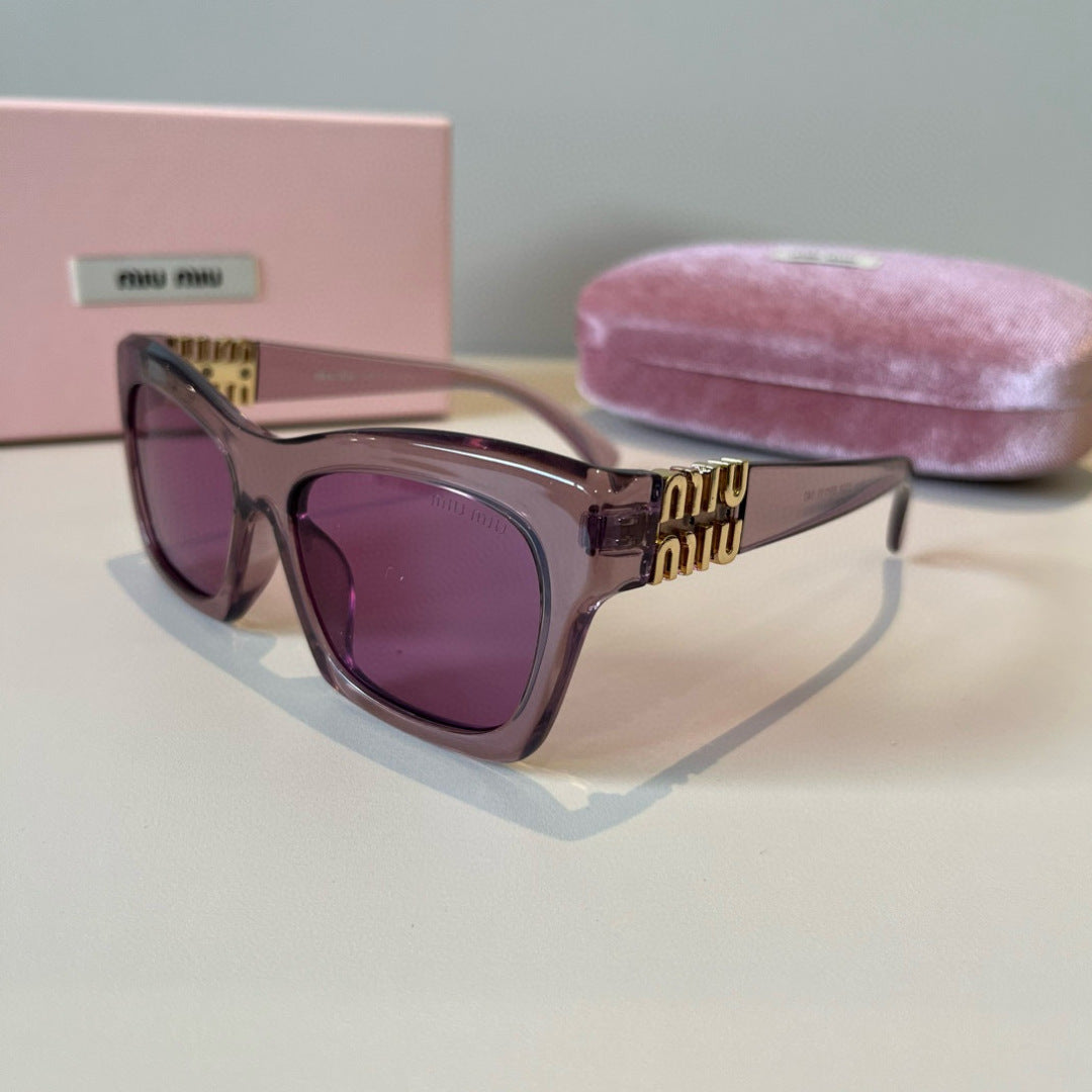 Miu Miu Cat-Eye Purple Lens Sunglasses for Men & Women - 382955 - detail image 3