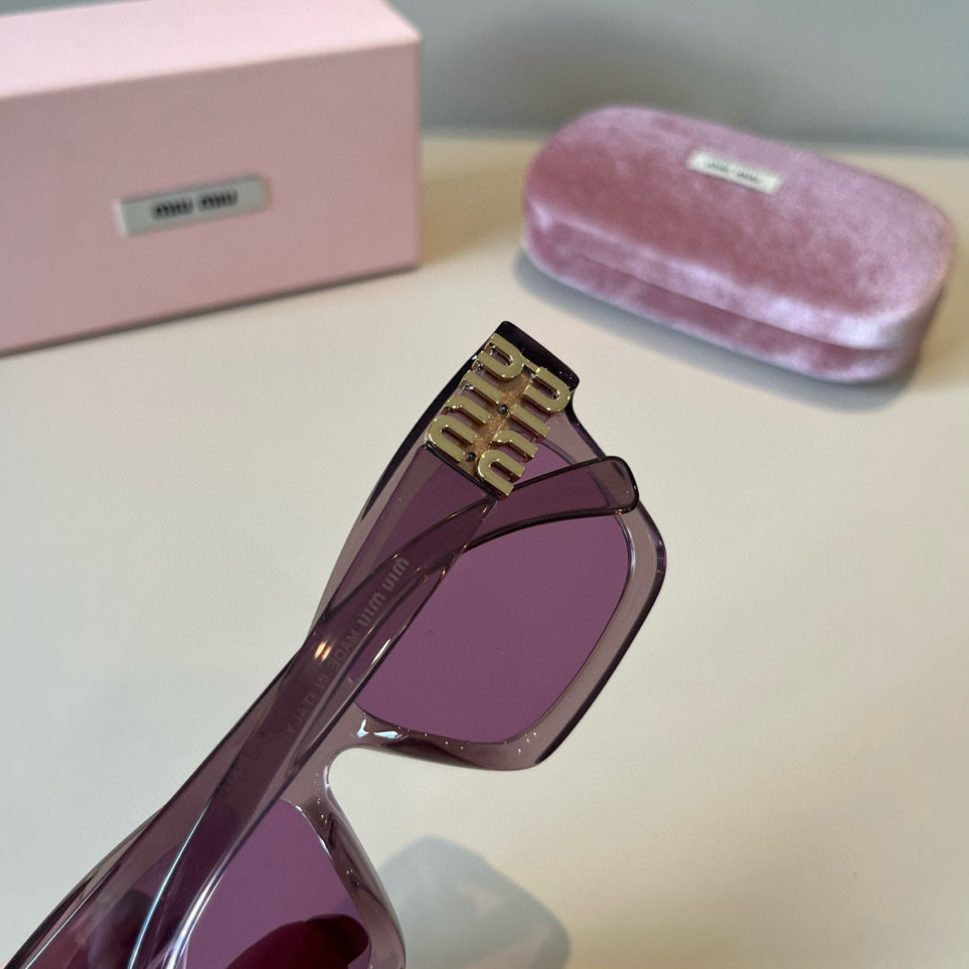 Miu Miu Cat-Eye Purple Lens Sunglasses for Men & Women - 382955 - detail image 8