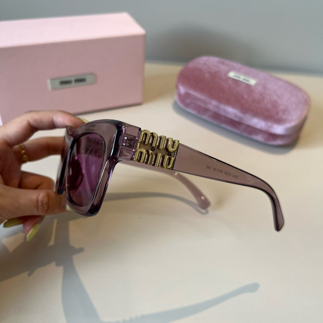 Miu Miu Cat-Eye Purple Lens Sunglasses for Men & Women - 382955 - detail image 4