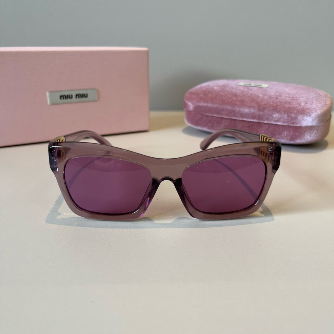 Miu Miu Cat-Eye Purple Lens Sunglasses for Men & Women - 382955 - detail image 2