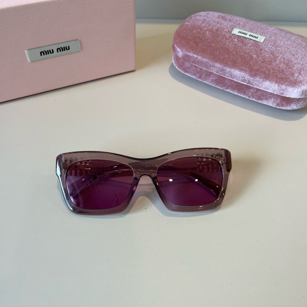 Miu Miu Cat-Eye Purple Lens Sunglasses for Men & Women - 382955 - detail image 9