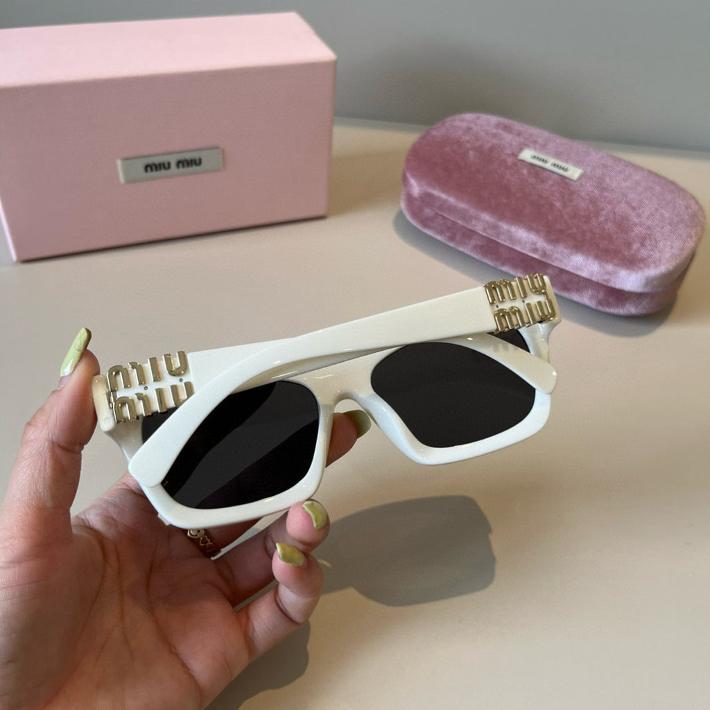 Miu Miu Cat-Eye Brown Lens Sunglasses for Men & Women - 382956 - detail image 7