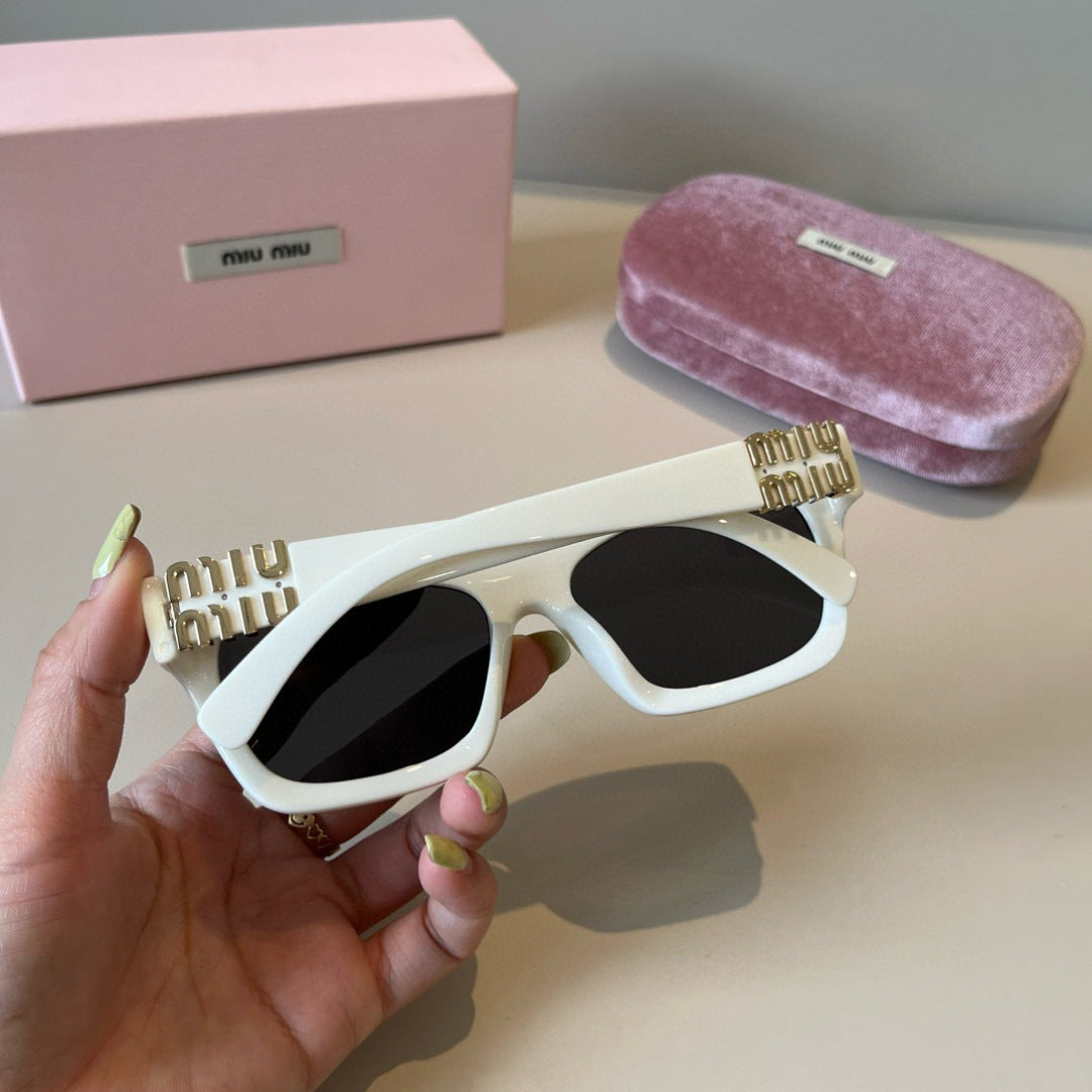 Miu Miu Cat-Eye Brown Lens Sunglasses for Men & Women - 382956 - detail image 7