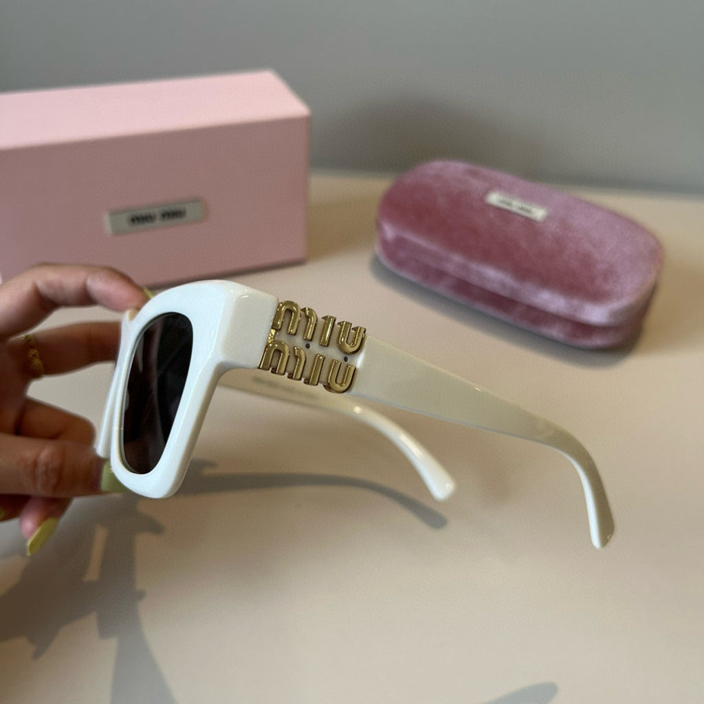 Miu Miu Cat-Eye Brown Lens Sunglasses for Men & Women - 382956 - detail image 4