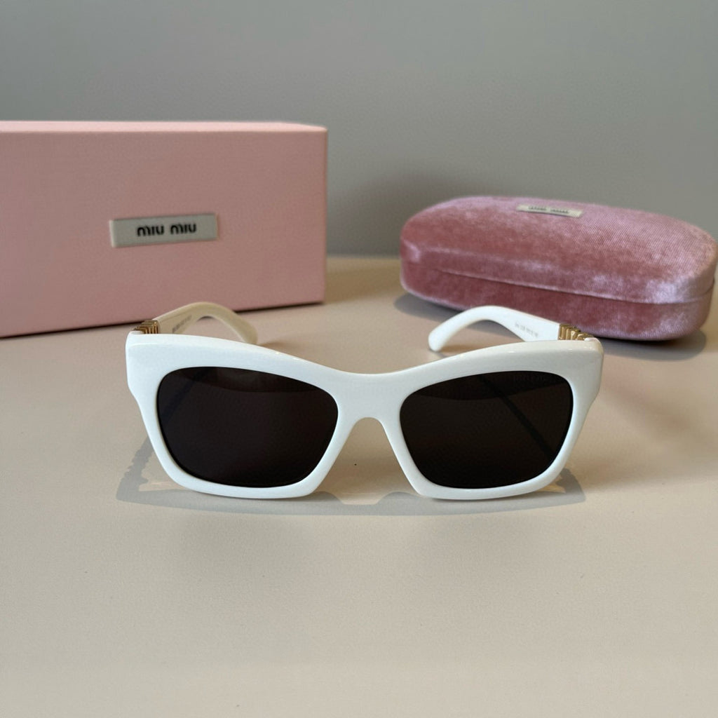 Miu Miu Cat-Eye Brown Lens Sunglasses for Men & Women - 382956 - detail image 2