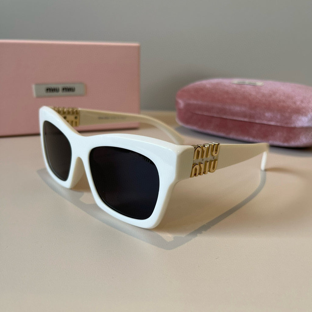 Miu Miu Cat-Eye Brown Lens Sunglasses for Men & Women - 382956 - detail image 3