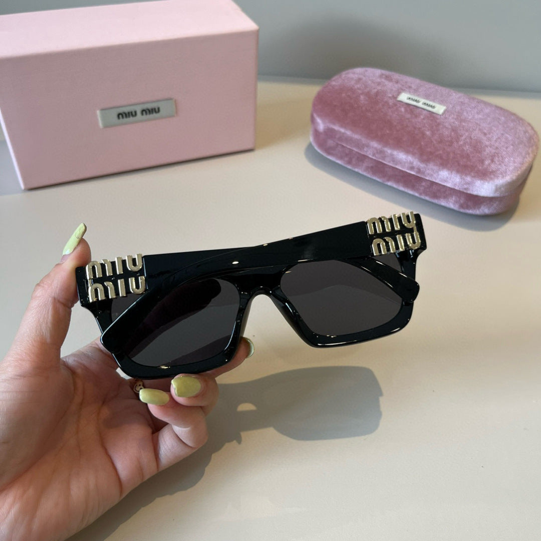 Miu Miu Cat-Eye Black Lens Sunglasses for Men & Women - 382958 - detail image 7