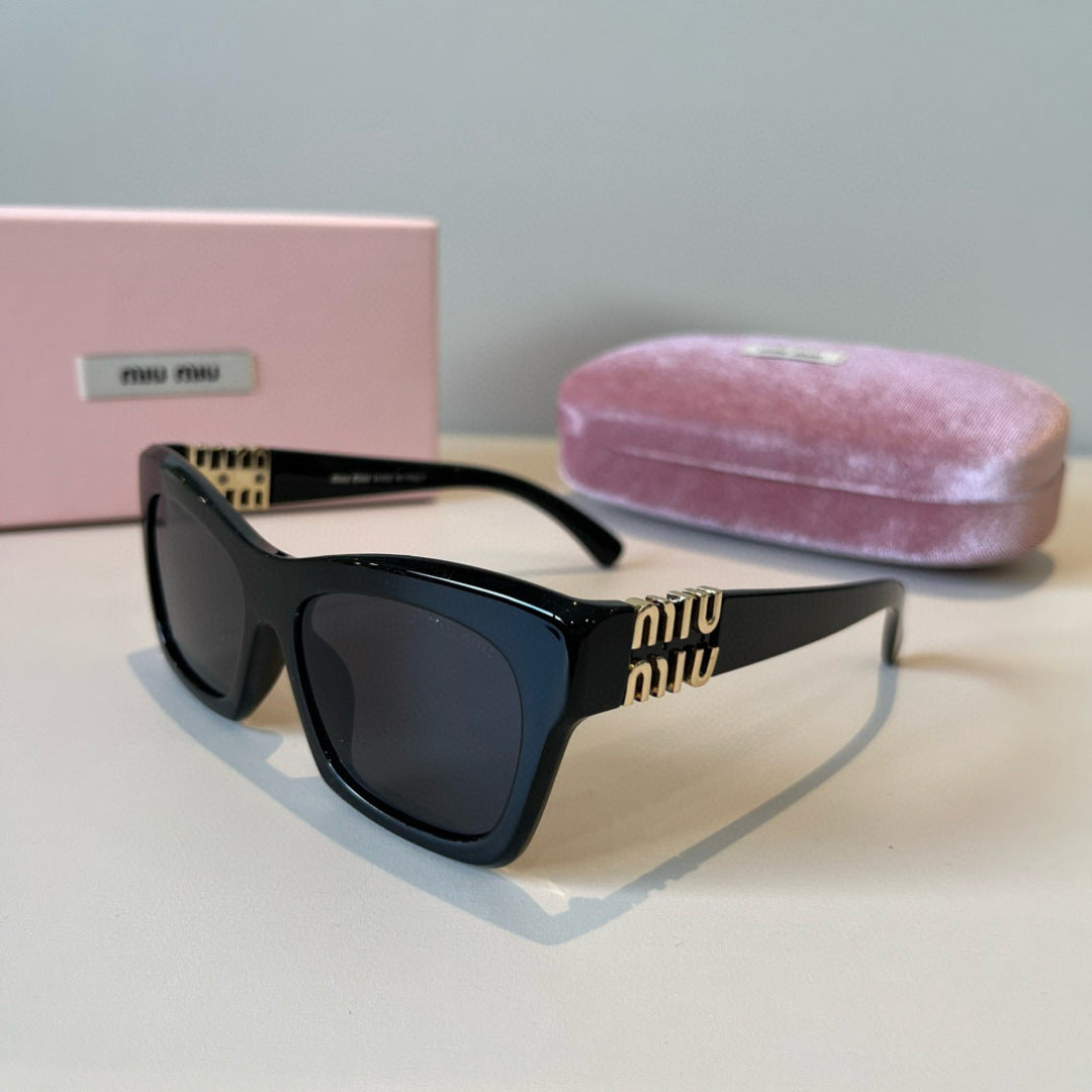 Miu Miu Cat-Eye Black Lens Sunglasses for Men & Women - 382958 - detail image 3