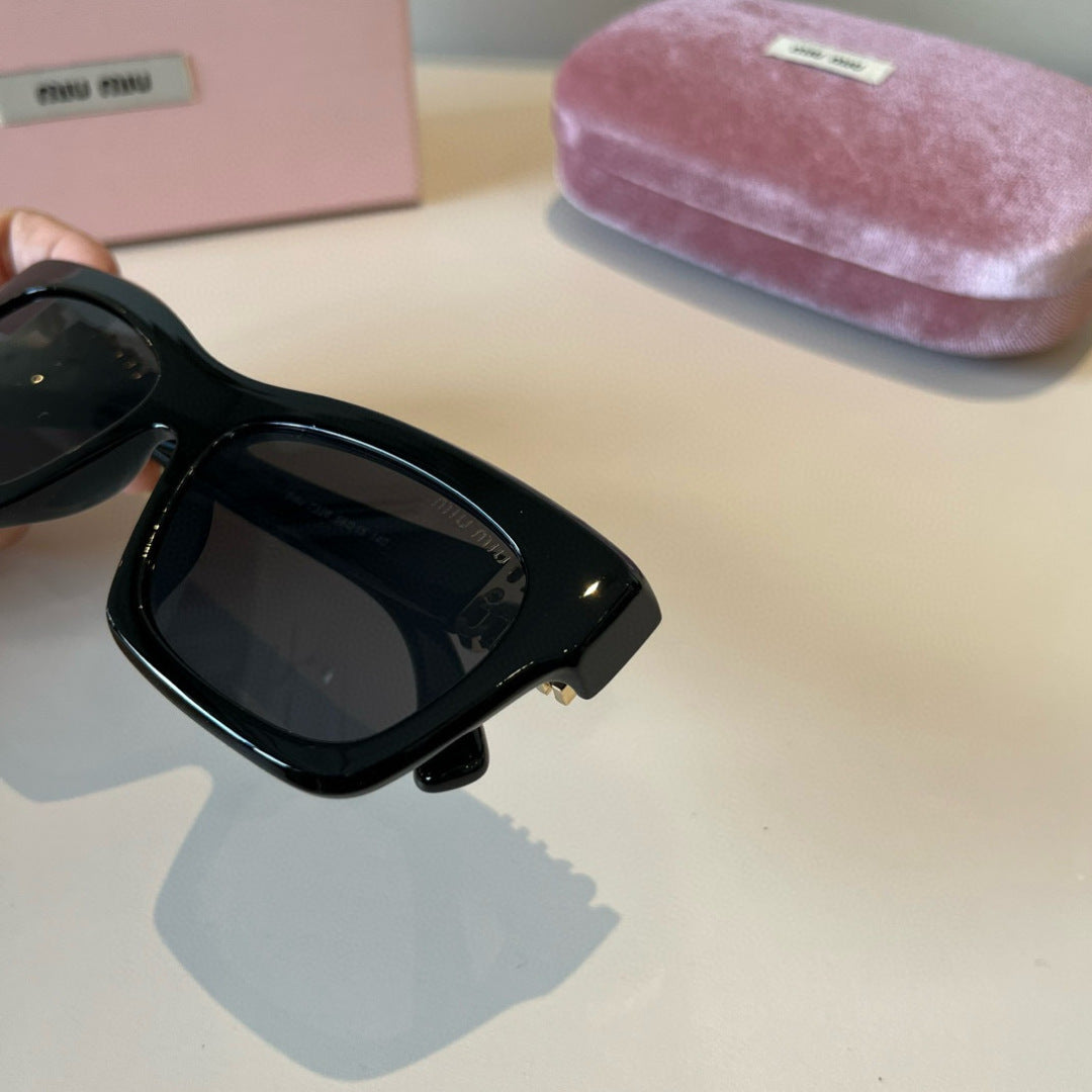 Miu Miu Cat-Eye Black Lens Sunglasses for Men & Women - 382958 - detail image 9