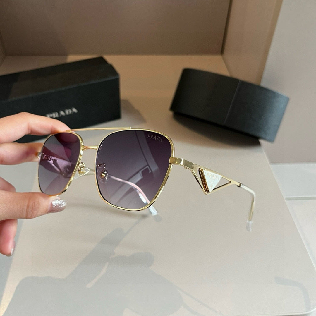 Prada Polarized Fashion Silver Lens Sunglasses for Men - 382649 - detail image 4