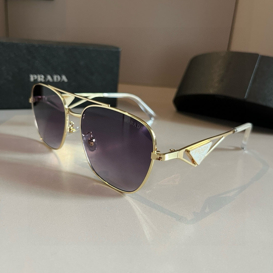 Prada Polarized Fashion Silver Lens Sunglasses for Men - 382649 - detail image 2