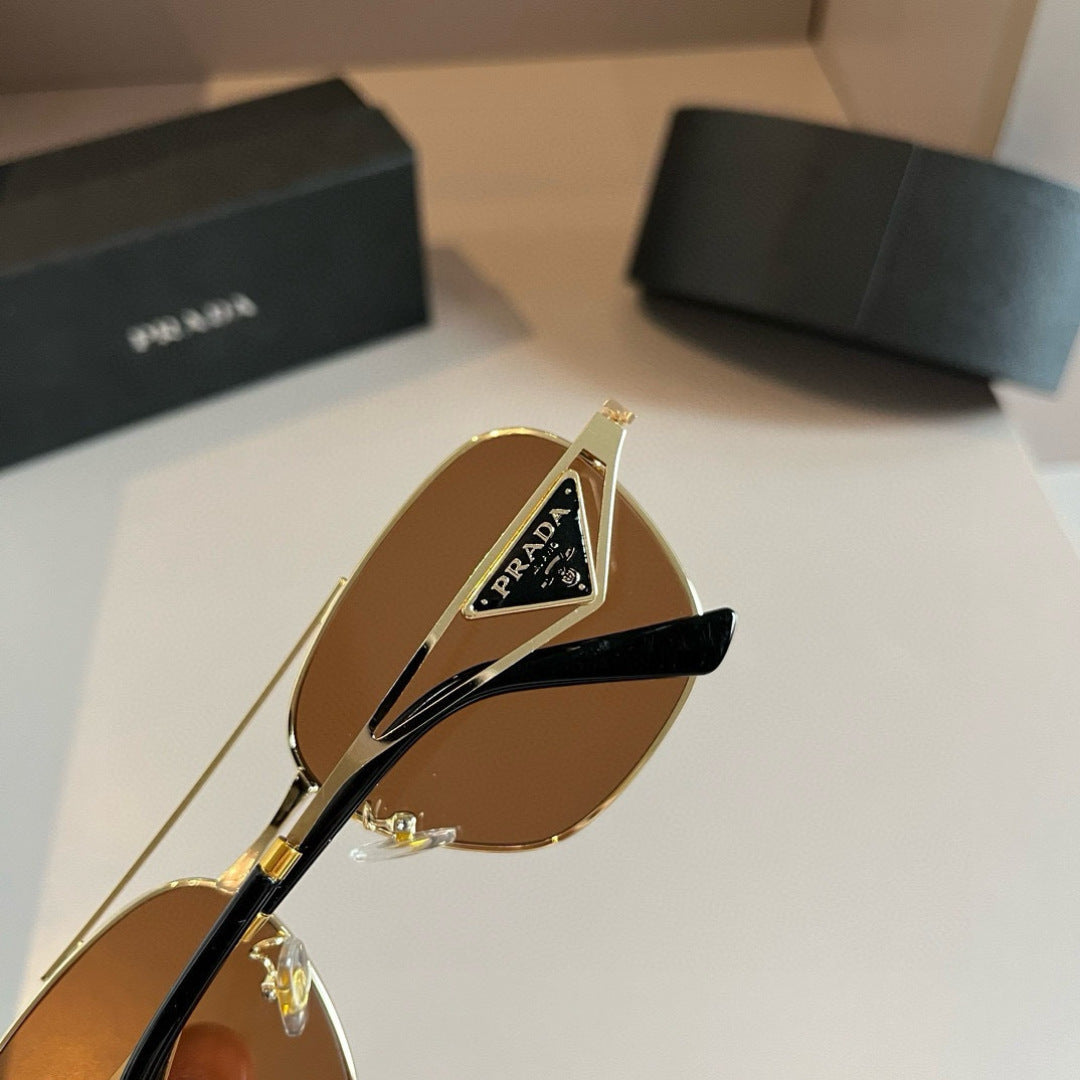 Prada Polarized Fashion Brown Lens Sunglasses for Men - 382650 - detail image 5