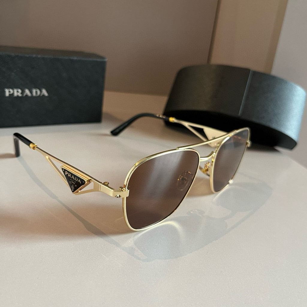 Prada Polarized Fashion Brown Lens Sunglasses for Men - 382650