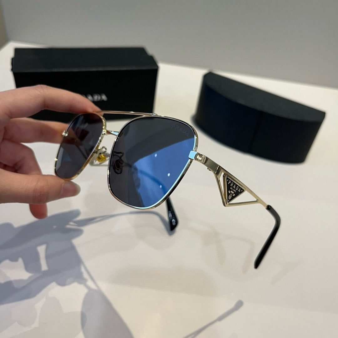 Prada Polarized Fashion Silver Lens Sunglasses for Men - 998135 - detail image 4