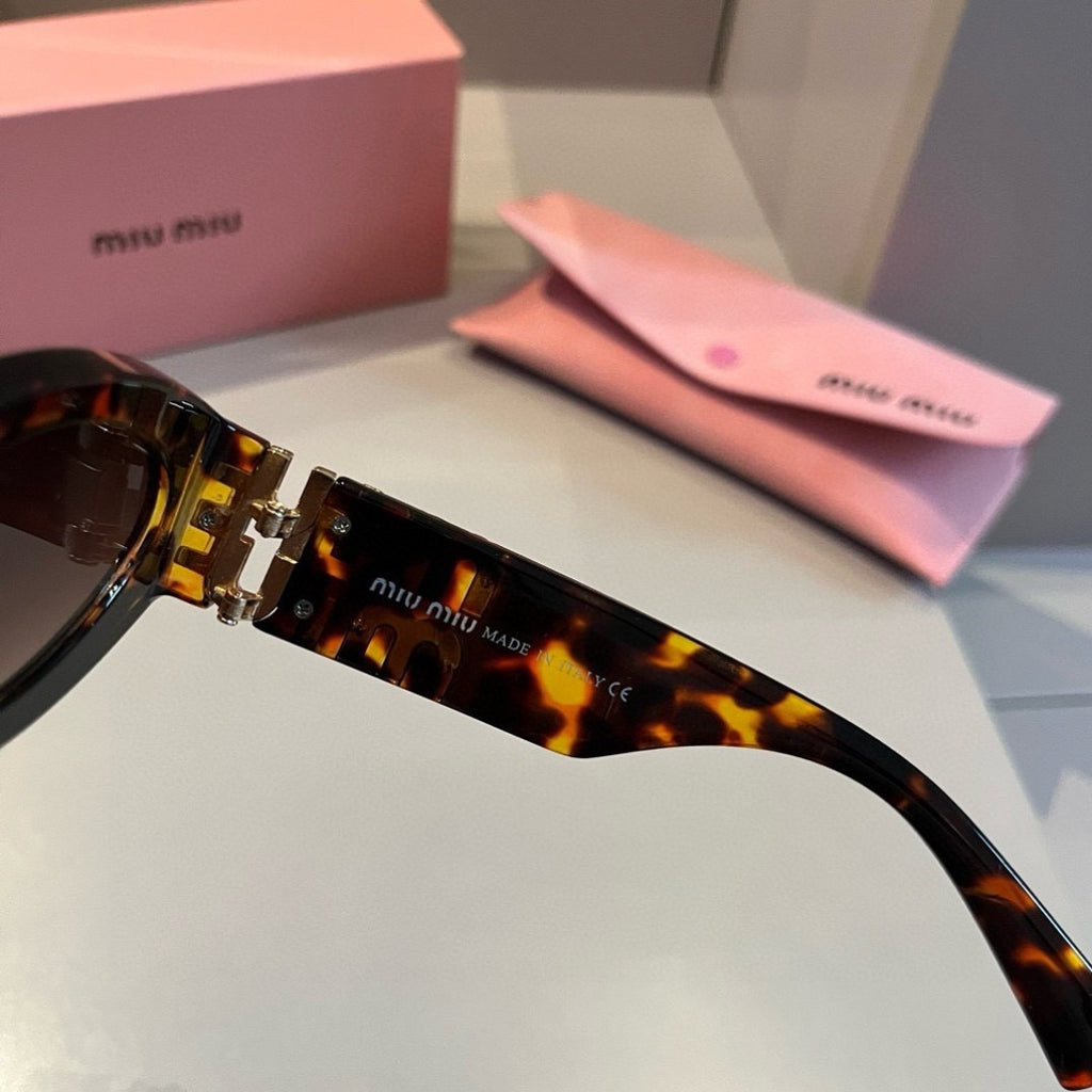 Miu Miu Cat-Eye Brown Lens Sunglasses for Men & Women - 432605 - detail image 7