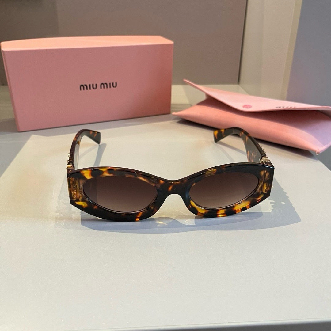 Miu Miu Cat-Eye Brown Lens Sunglasses for Men & Women - 466121 - detail image 9