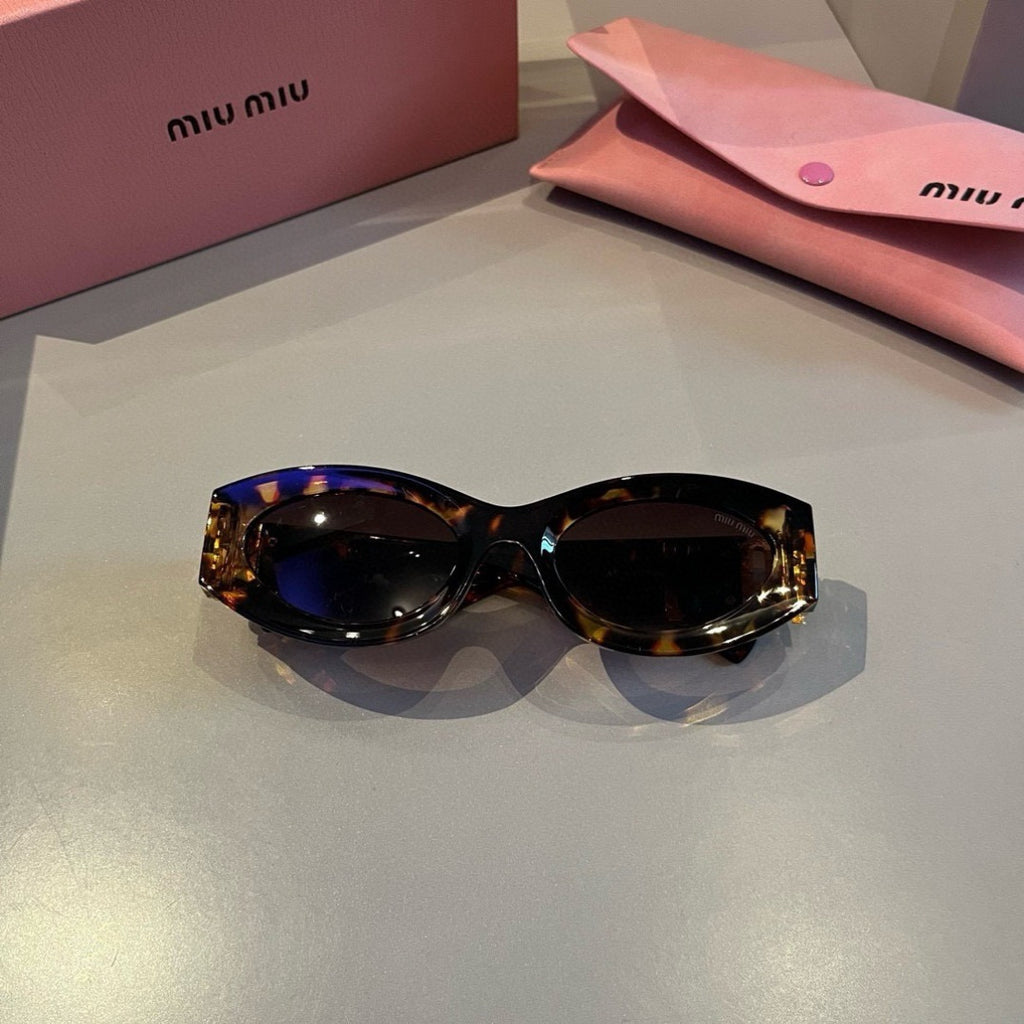 Miu Miu Cat-Eye Brown Lens Sunglasses for Men & Women - 466121 - detail image 5