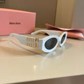 Miu Miu Cat-Eye Gold Lens Sunglasses for Men & Women - 466122