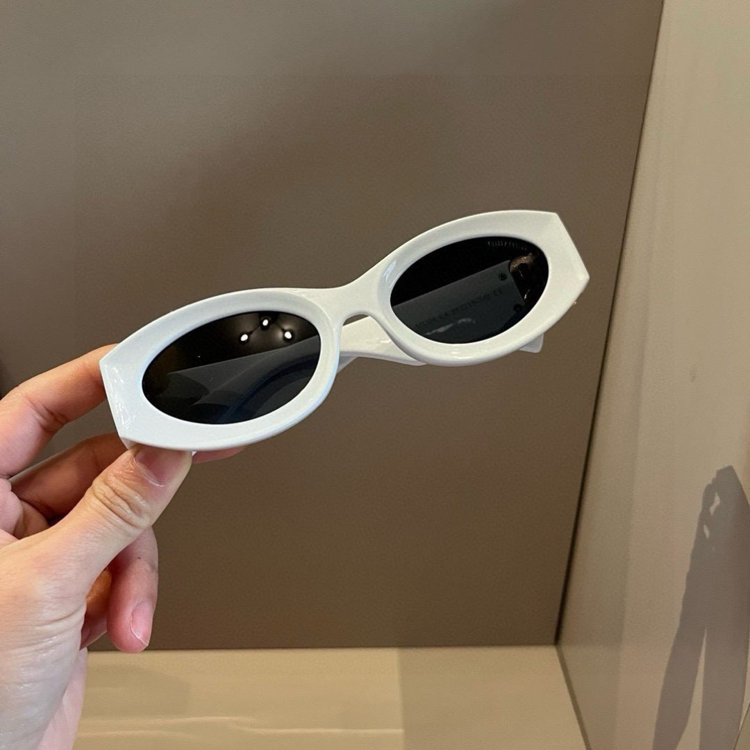 Miu Miu Cat-Eye Gold Lens Sunglasses for Men & Women - 466122 - detail image 6