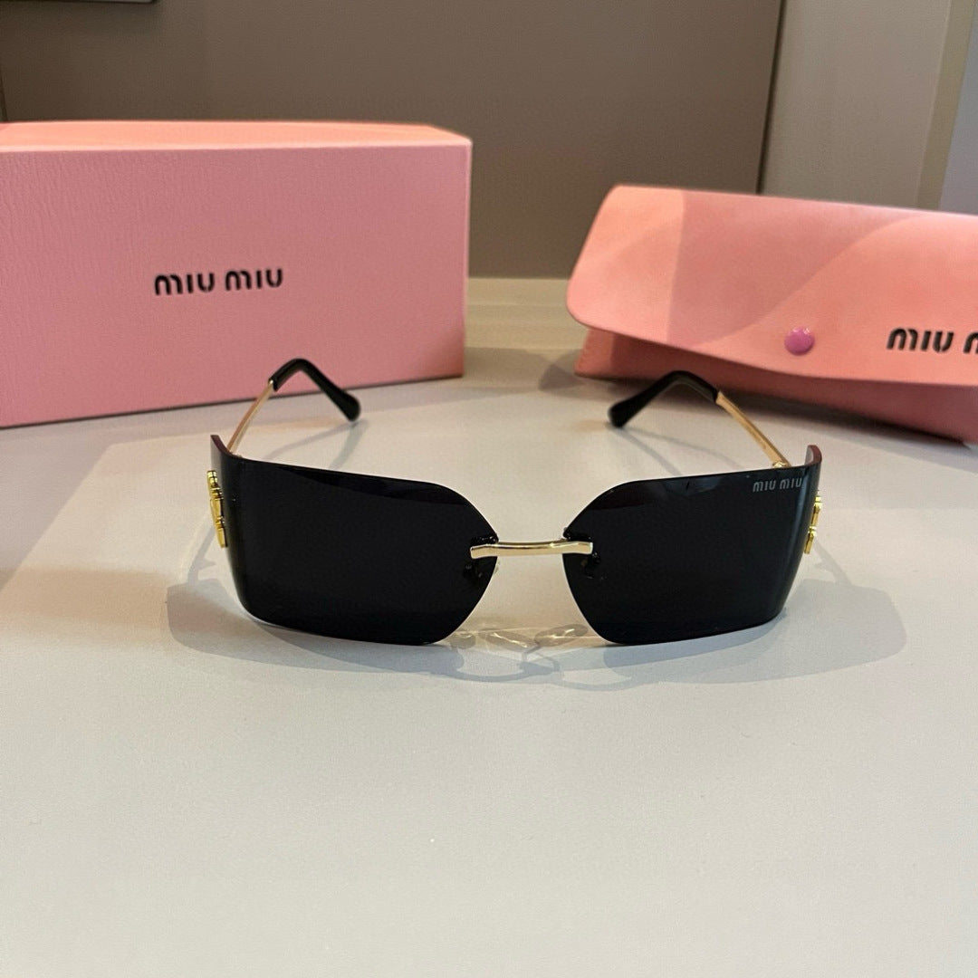 Miu Miu Fashion Black Lens Sunglasses for Men & Women - 432640 - detail image 2