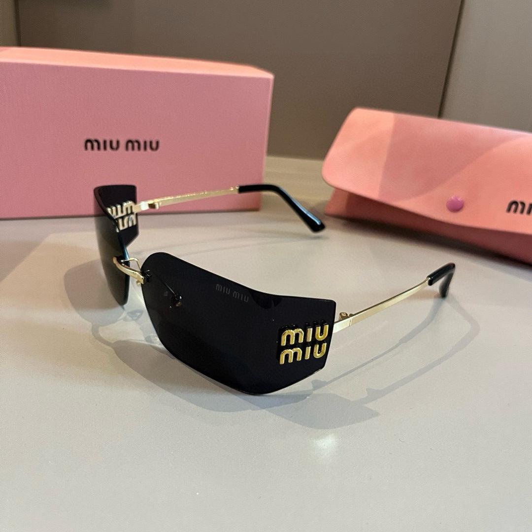Miu Miu Fashion Black Lens Sunglasses for Men & Women - 432640 - detail image 3