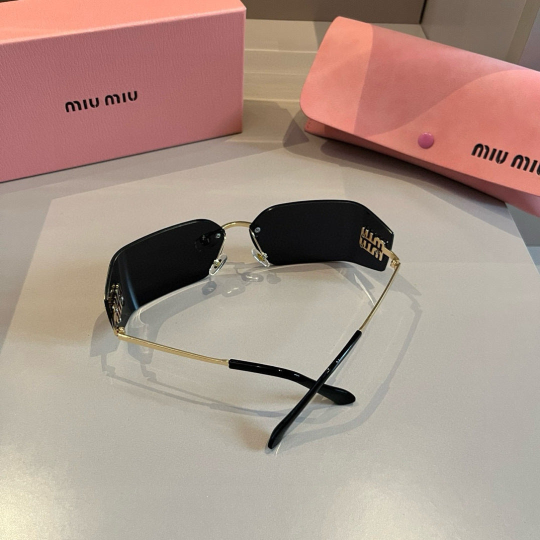 Miu Miu Fashion Black Lens Sunglasses for Men & Women - 432640 - detail image 6